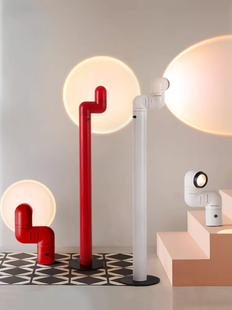 Floor Lamp Arched - Spanish Space Age floor lamp Designer