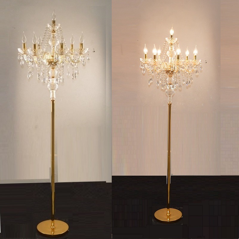 Floor Lamp Arched - Free Shipping Crystal Floor Lamp Living