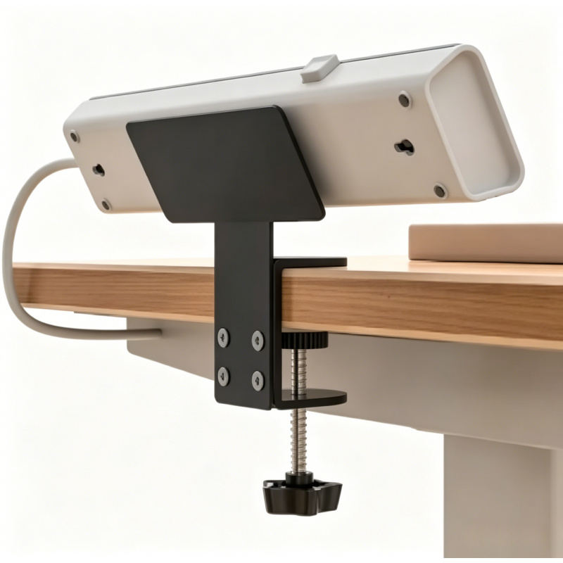 Cable Tray Under Desk - No-Drill Under Desk Power Strip Holder,