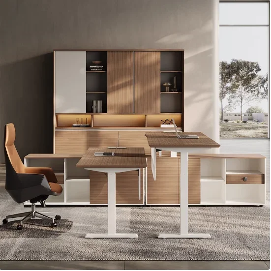 Modern Simple Office CEO Boss  - Office Furniture Logo avaliação e preço