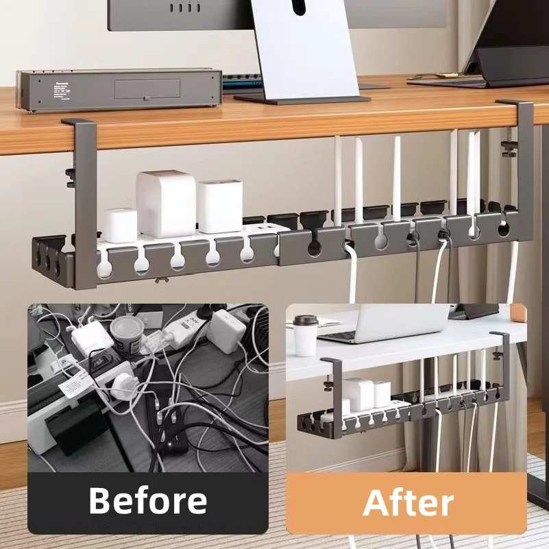 Under Table Storage Rack No Pu - Cable Tray Under Desk avaliação e preço
