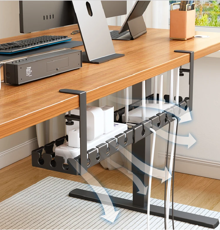 Under Table Storage Rack No Pu - Cable Tray Under Desk avaliação e preço
