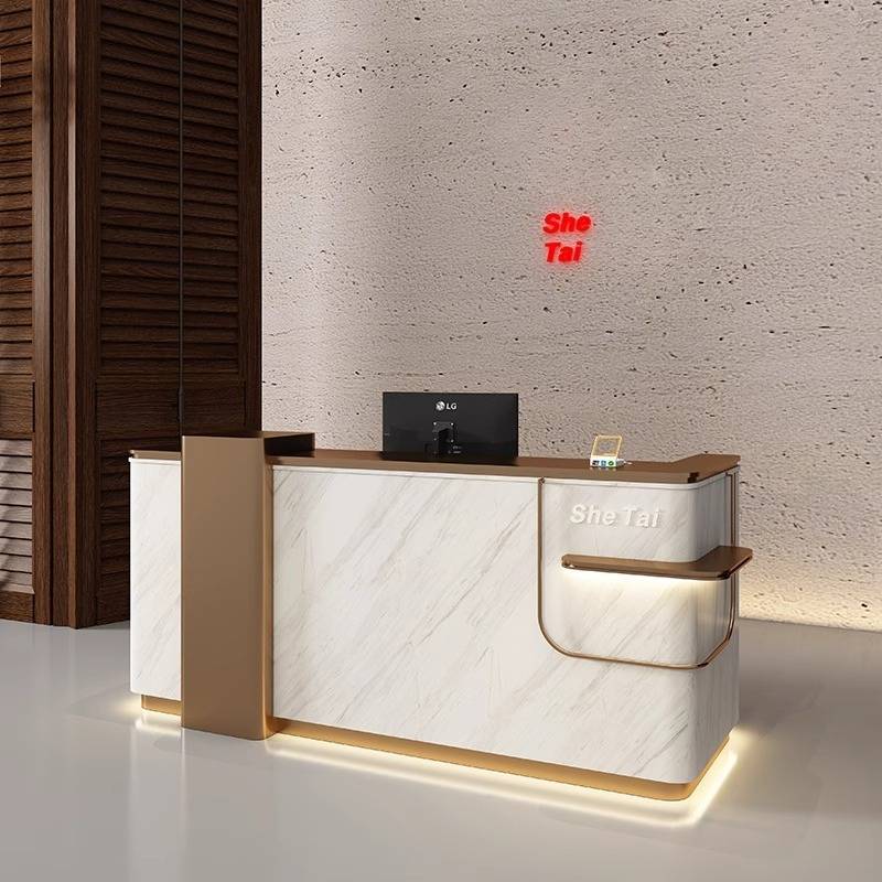 Logo Beauty Reception Desks Ho - Office Furniture Logo avaliação e preço