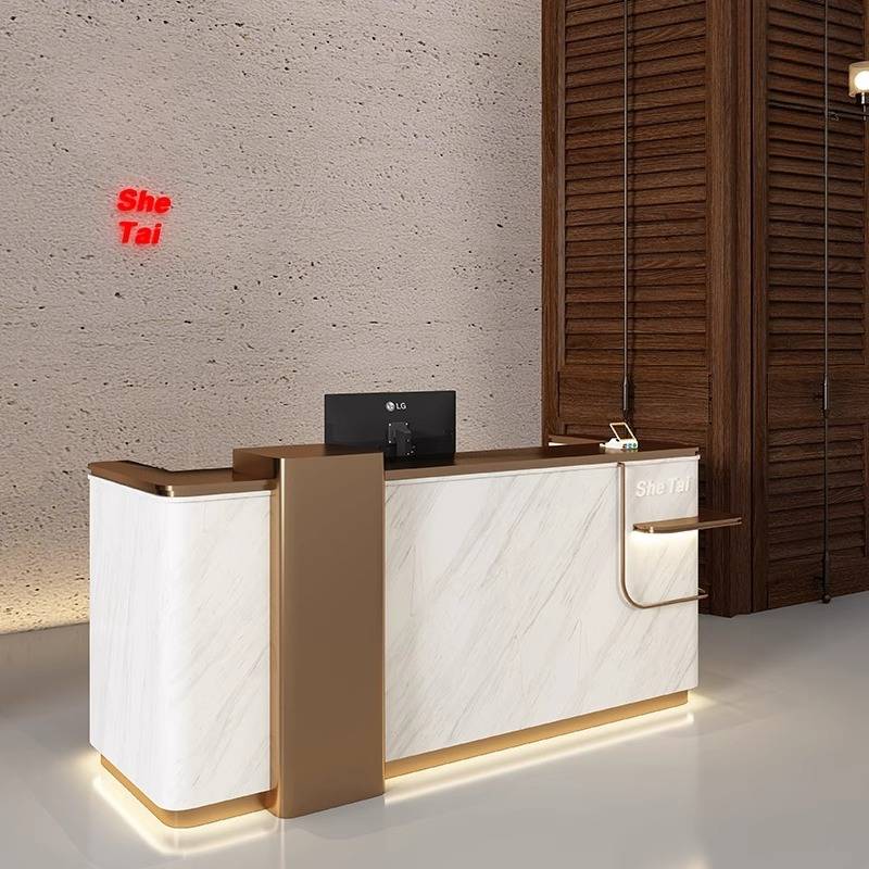 Logo Beauty Reception Desks Ho - Office Furniture Logo avaliação e preço