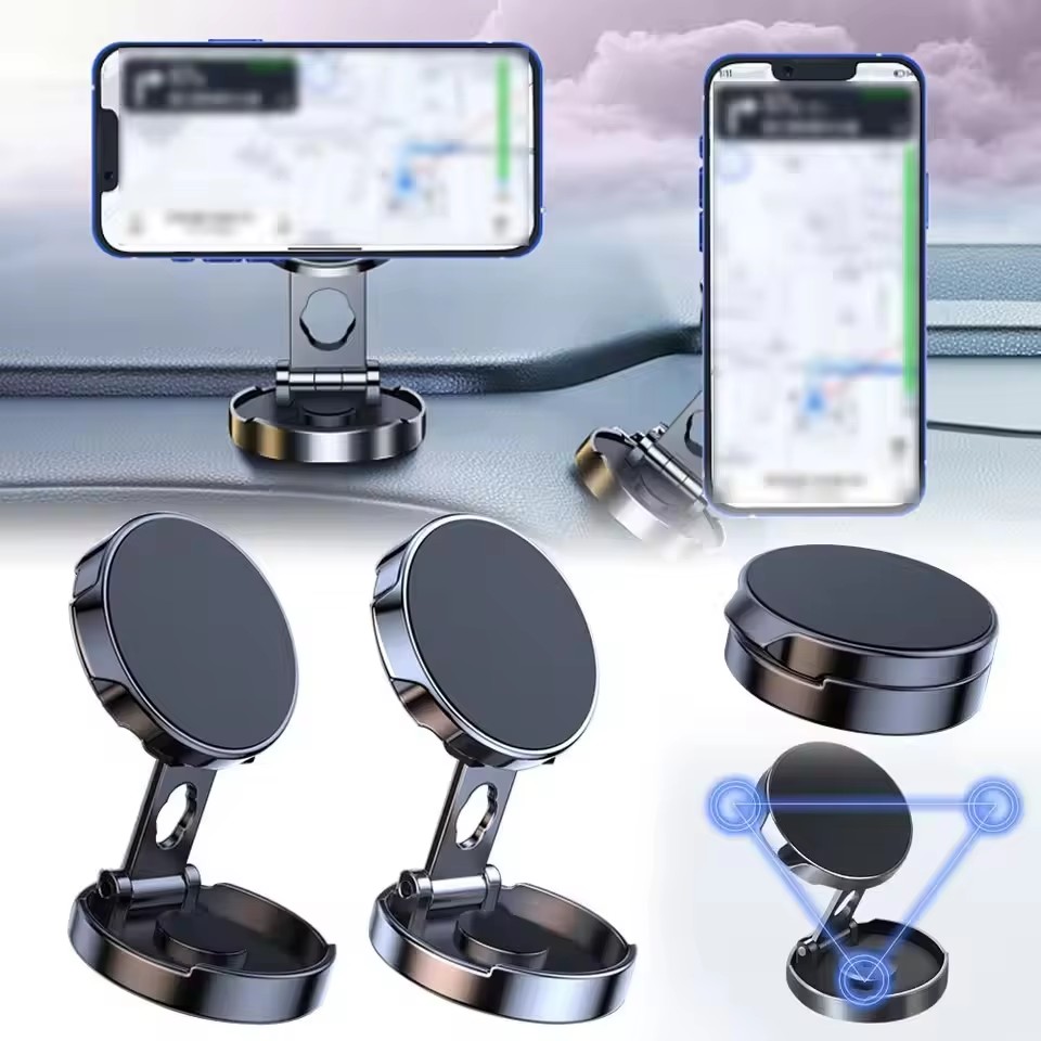 Round Folding Magnetic Car Hol - Magazine File Holder avaliação e preço