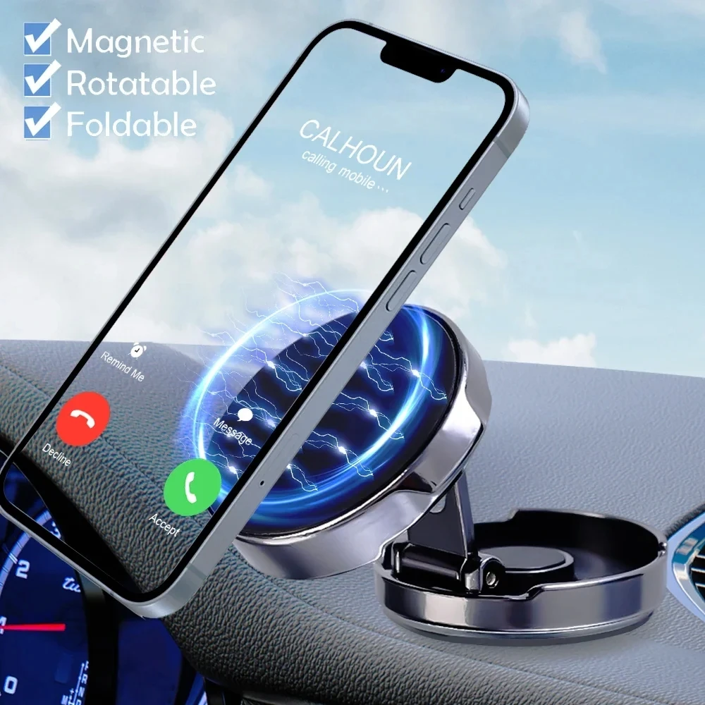 Round Folding Magnetic Car Hol - Magazine File Holder avaliação e preço