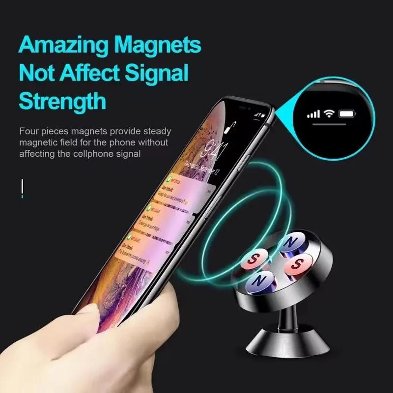 Magnetic Car Phone Holder Magn - Magazine File Holder avaliação e preço