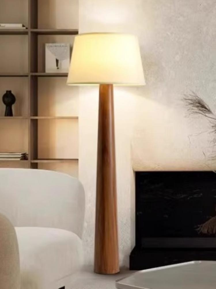 Conical Oak Floor Lamp Wabi Sa - Floor Lamp Arched avaliação e preço