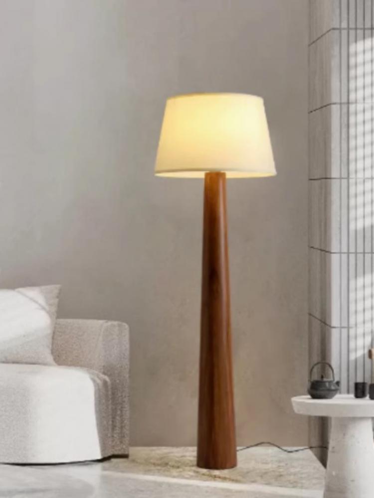 Conical Oak Floor Lamp Wabi Sa - Floor Lamp Arched avaliação e preço