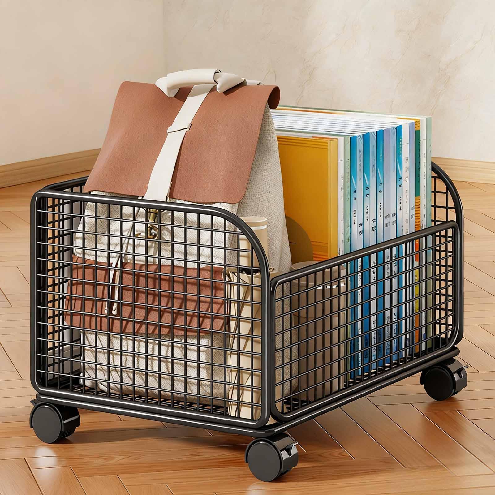 Rolling File Folder Cart,under - Book Cart Rolling avaliação e preço
