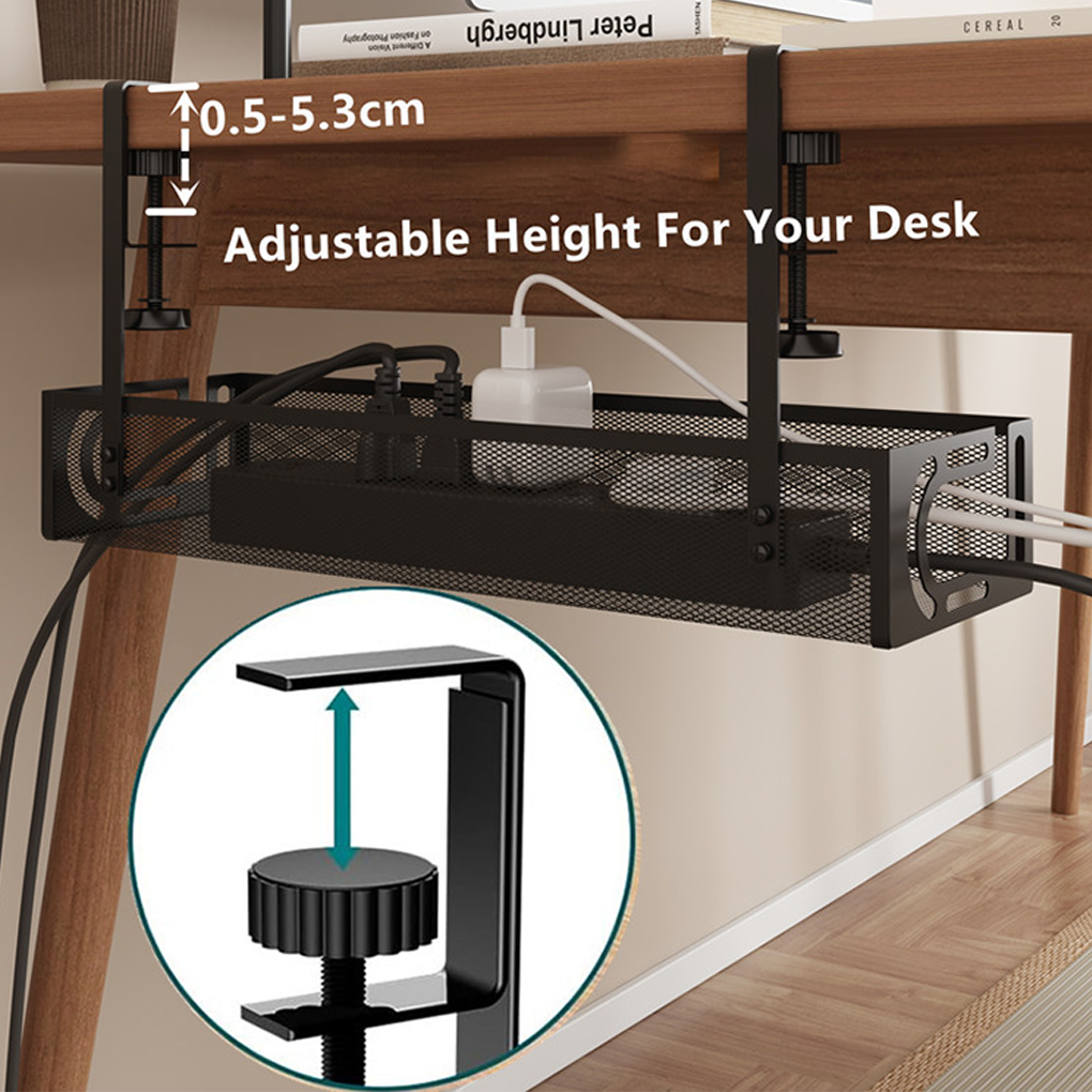 New Portable Management Under  - Cable Tray Under Desk avaliação e preço