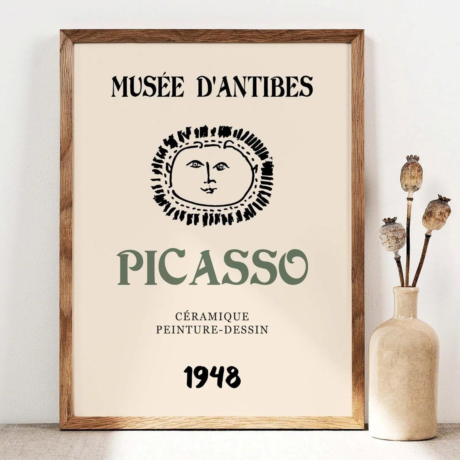 3pcs/set Retro Matisse Canvas  - Office Furniture Set avaliação e preço