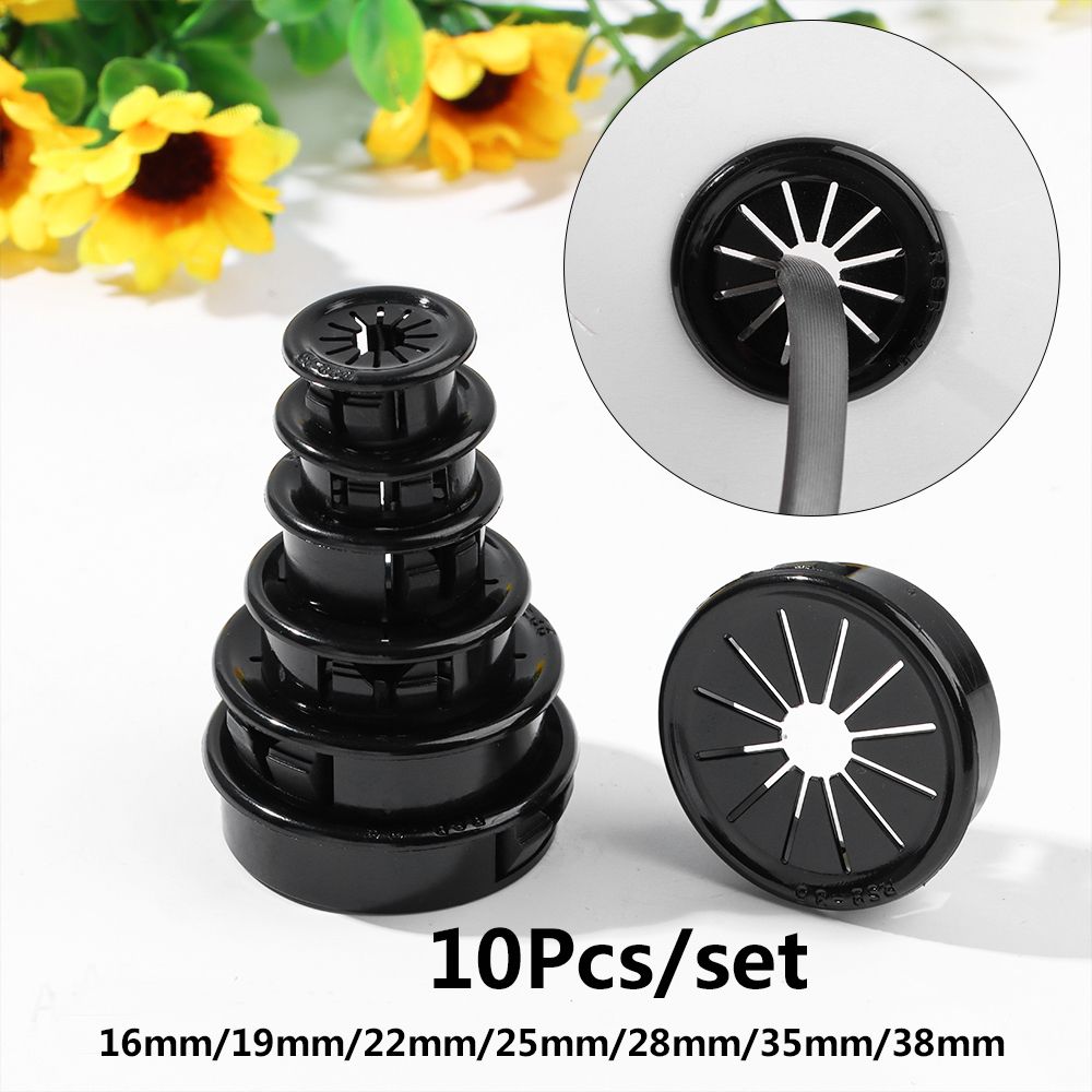 10pcs/set Plastic Cable Hole C - Office Furniture Set avaliação e preço