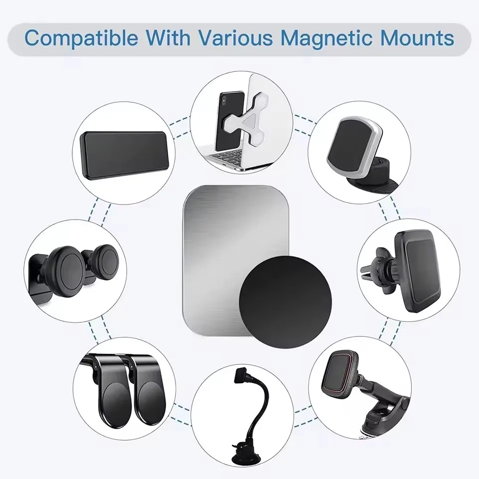 1-10PCS Universal Magnetic Car - Magazine File Holder avaliação e preço
