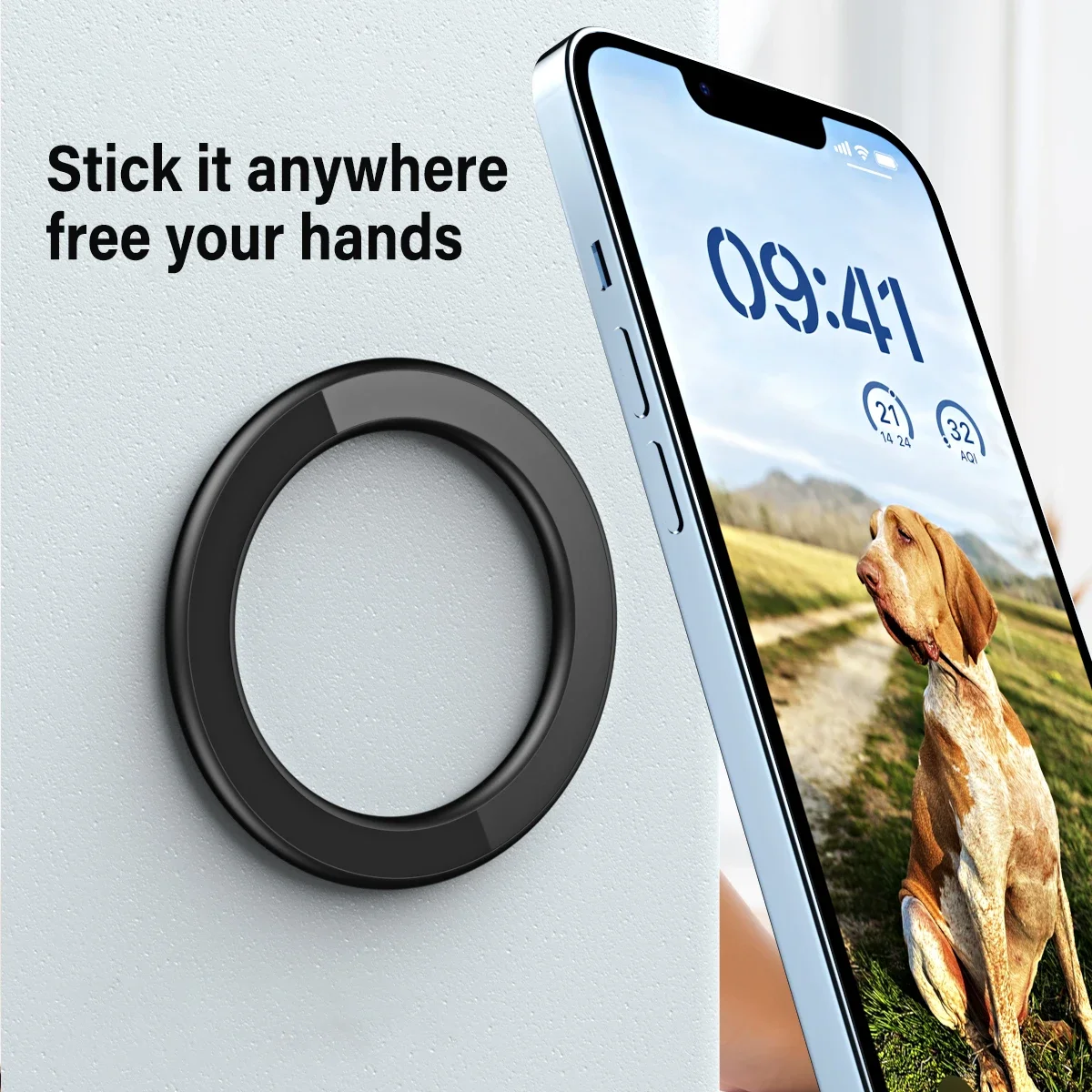 For MagSafe Magnetic Ring Hold - Magazine File Holder avaliação e preço