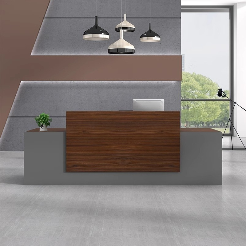 Company front desk Reception d - Reception Desk Counter avaliação e preço