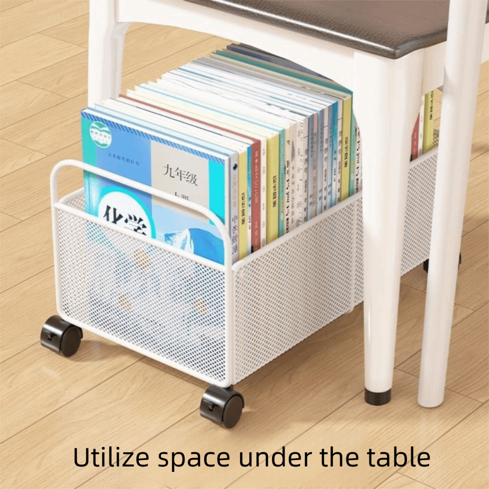Iron Made Mobile Book Storage  - Book Cart Rolling avaliação e preço