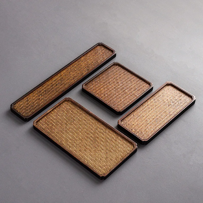 Bamboo Tea Tray Dry Brew Table - Office Furniture Set avaliação e preço