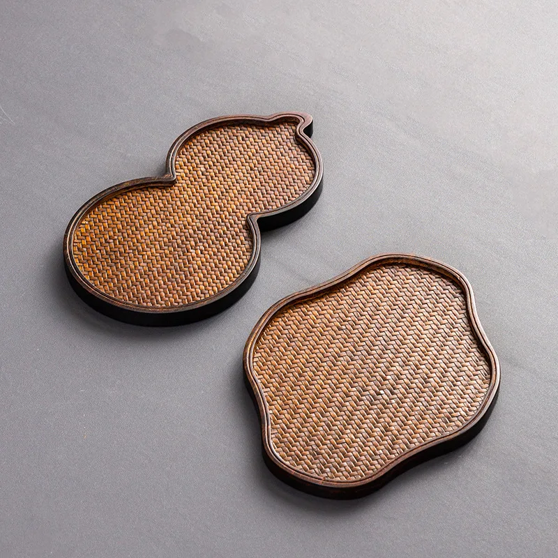 Bamboo Tea Tray Dry Brew Table - Office Furniture Set avaliação e preço