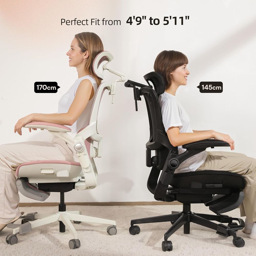 Petite Ergonomic Office Chair  - Office Furniture For Small Spaces avaliação e preço