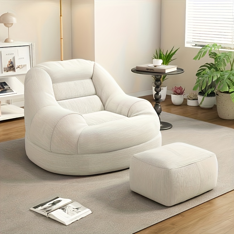 Lazy tatami sofa and footstool - Office Furniture For Small Spaces avaliação e preço