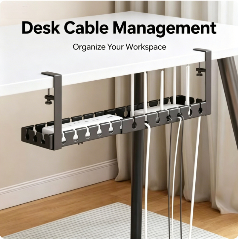 Under Table Telescopic Storage - Cable Tray Under Desk avaliação e preço