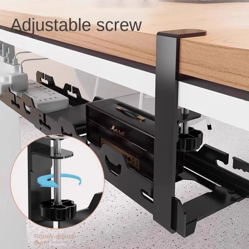 Under Table Telescopic Storage - Cable Tray Under Desk avaliação e preço
