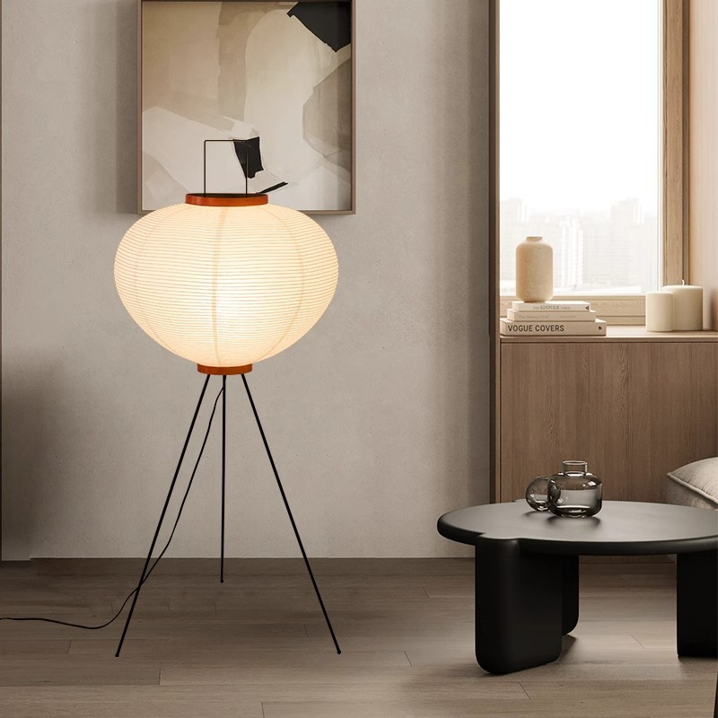 Japanese Noguchi Akari Rice Pa - Floor Lamp Arched avaliação e preço