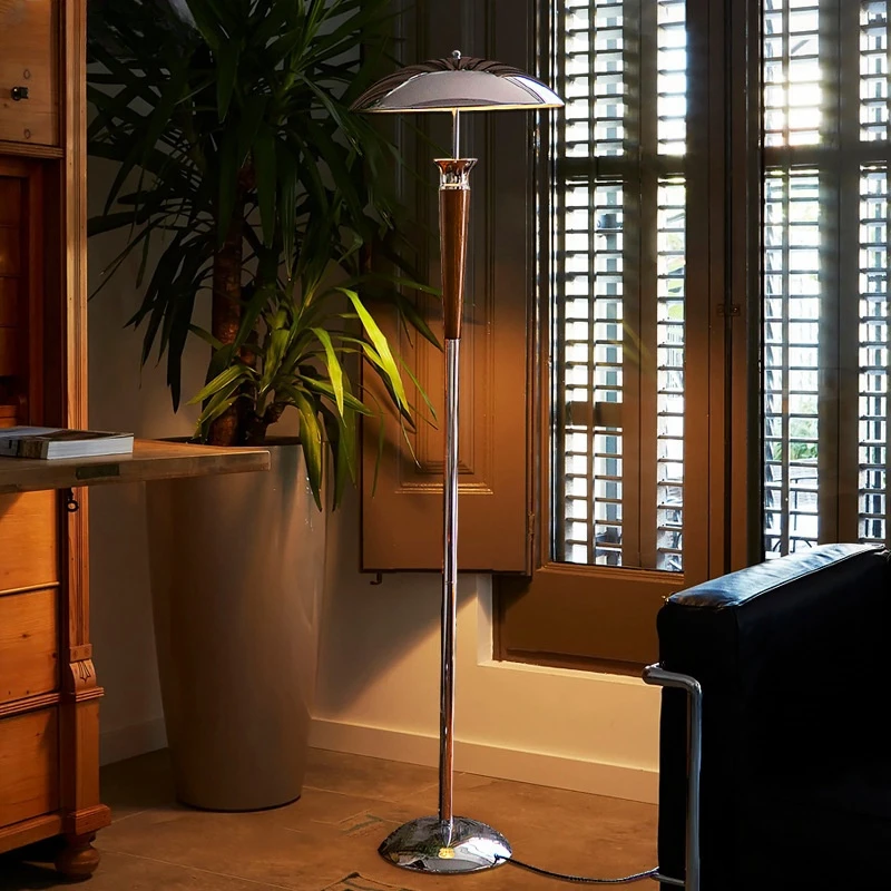 Solid Wood Antique Led Floor L - Floor Lamp Arched avaliação e preço