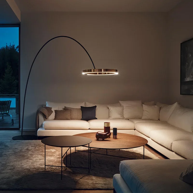 Designer Fishing Floor Lamp No - Floor Lamp Arched avaliação e preço