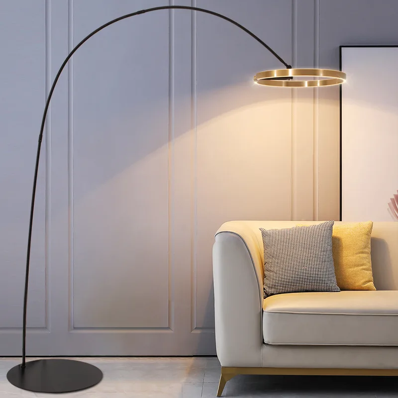 Designer Fishing Floor Lamp No - Floor Lamp Arched avaliação e preço