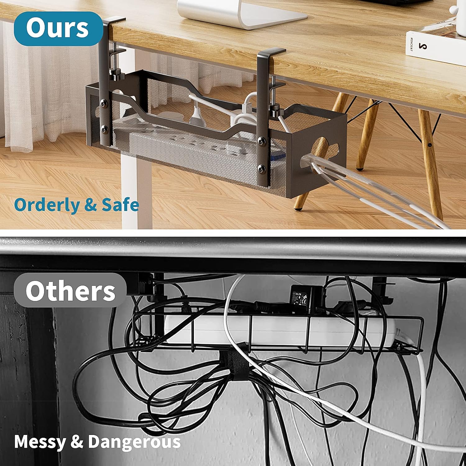 Under Desk Cable Management Tr - Cable Tray Under Desk avaliação e preço