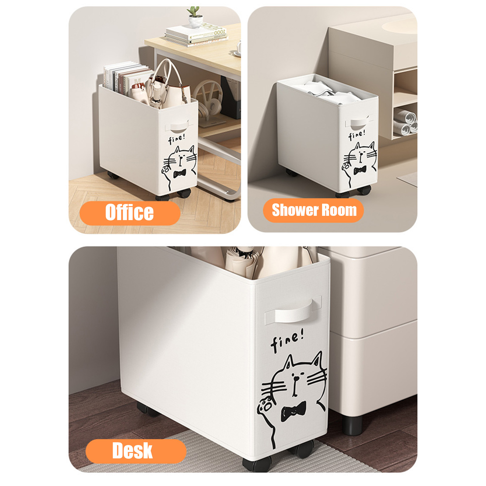 Popular Under Desk Rolling Sto - Book Cart Rolling avaliação e preço