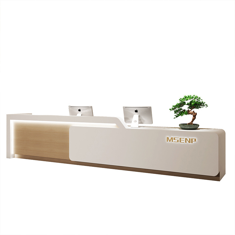 High-end Modern Checkout Count - Reception Desk Counter avaliação e preço