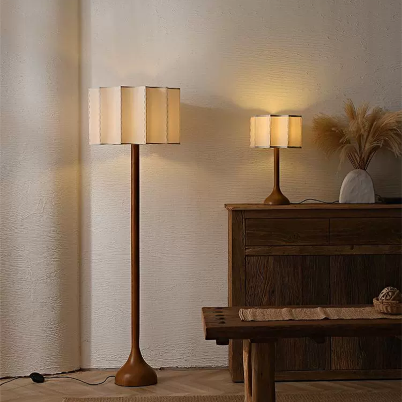 Wabi Sabi Style Wooden Standin - Floor Lamp Arched avaliação e preço