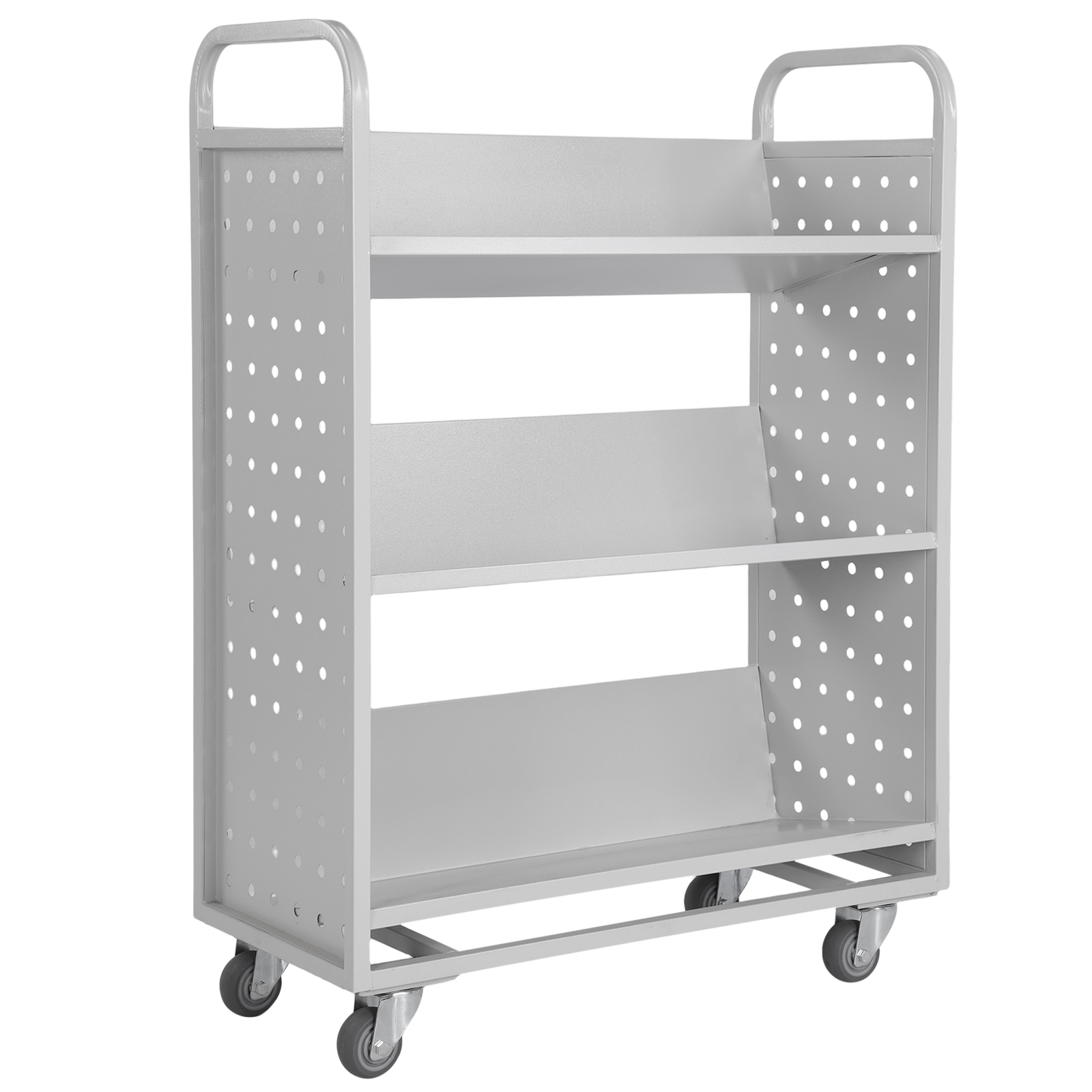 Archive Storage Cart Slanted S - Book Cart Rolling avaliação e preço