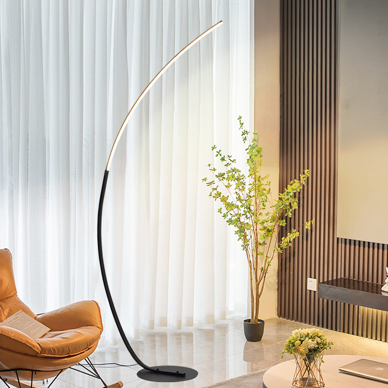 Nordic LED Corner Light  Floor - Floor Lamp Arched avaliação e preço