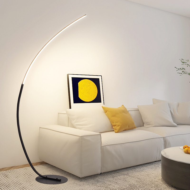 Nordic LED Corner Light  Floor - Floor Lamp Arched avaliação e preço