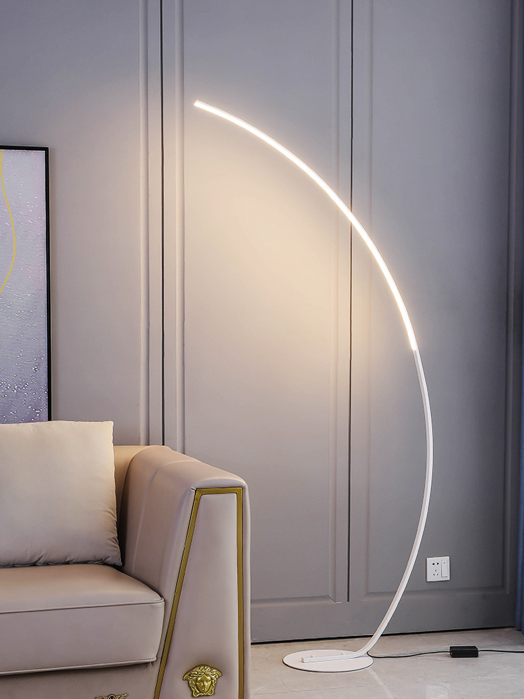 Nordic LED Corner Light  Floor - Floor Lamp Arched avaliação e preço