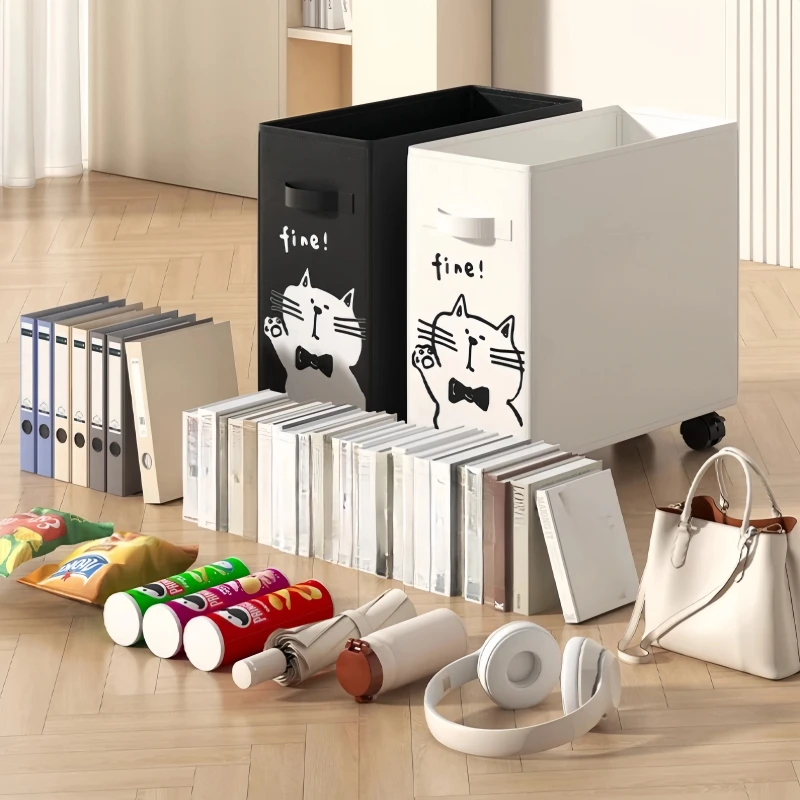 Under Desk Rolling Storage Car - Book Cart Rolling avaliação e preço