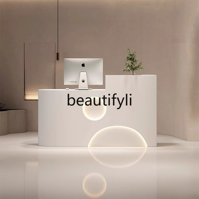 Clothing Store Cashier Counter - Reception Desk Counter avaliação e preço