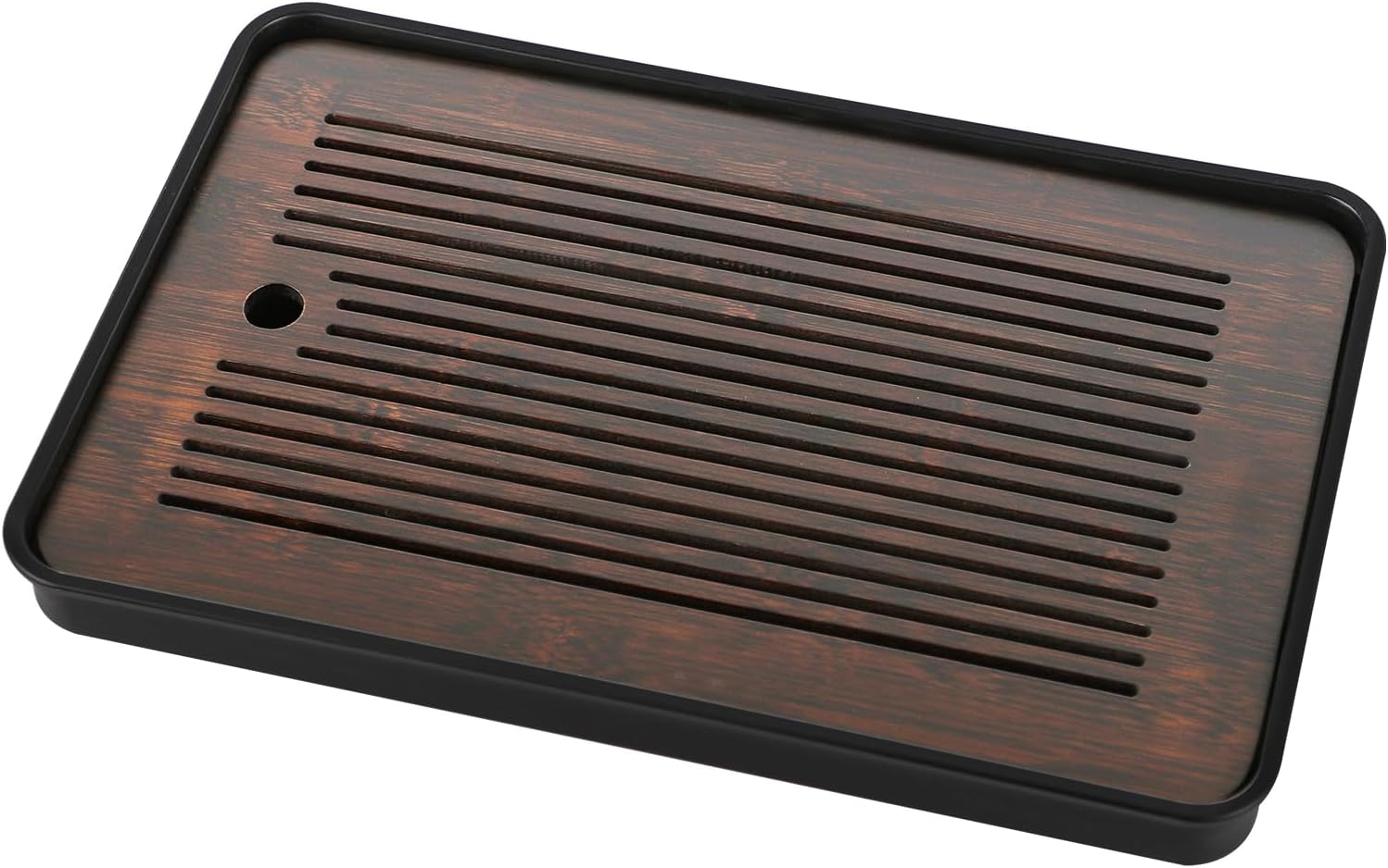 Natural Bamboo Tea Tray with H - Office Furniture Set avaliação e preço