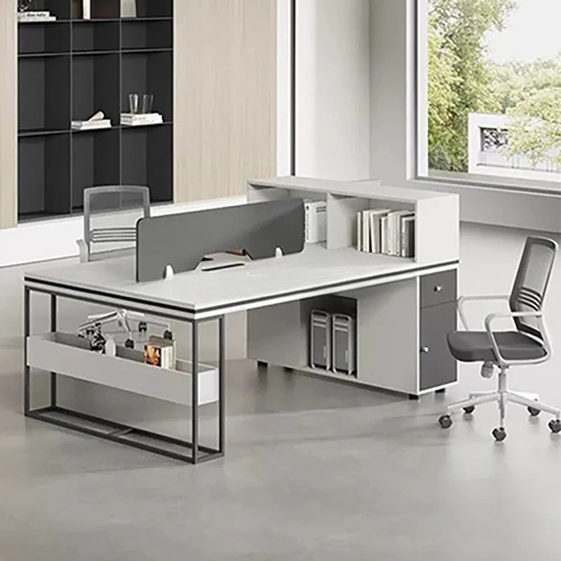 Office Staff Work Desk And Cha - Office Furniture Set avaliação e preço