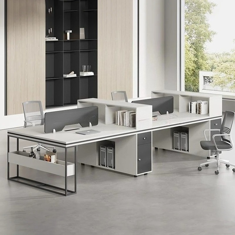 Office Staff Work Desk And Cha - Office Furniture Set avaliação e preço