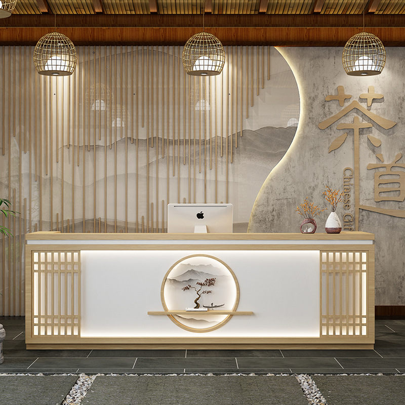 Beauty Salon Checkout Counters - Reception Desk Counter avaliação e preço