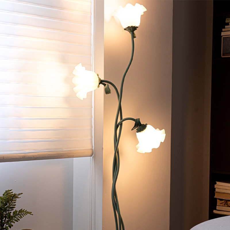 Flower Floor Lamp, E26 Elegant - Floor Lamp Arched avaliação e preço