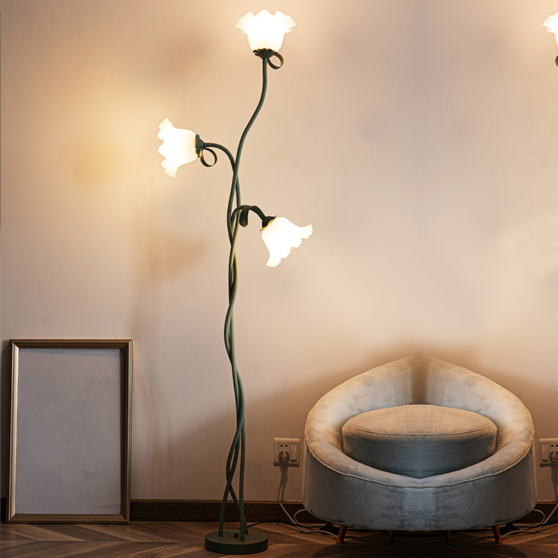 Flower Floor Lamp, E26 Elegant - Floor Lamp Arched avaliação e preço