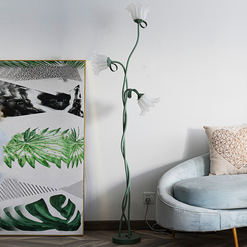 Flower Floor Lamp, E26 Elegant - Floor Lamp Arched avaliação e preço