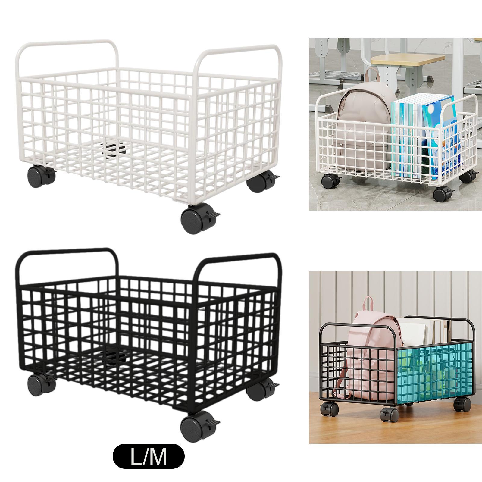 Rolling Utility Cart Metal Mes - Book Cart Rolling avaliação e preço